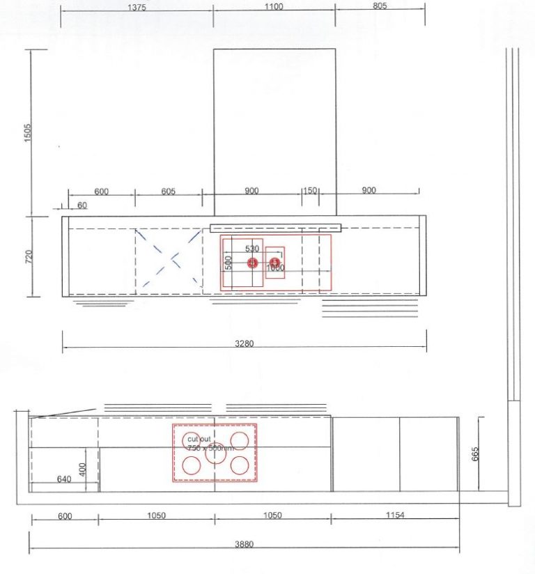 Pridex Showroom Kitchen Kymera